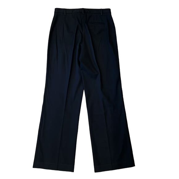 Republic Women's Stretch High Rise Wide Leg Trouser Pant Black Size 8L - Picture 2 of 7